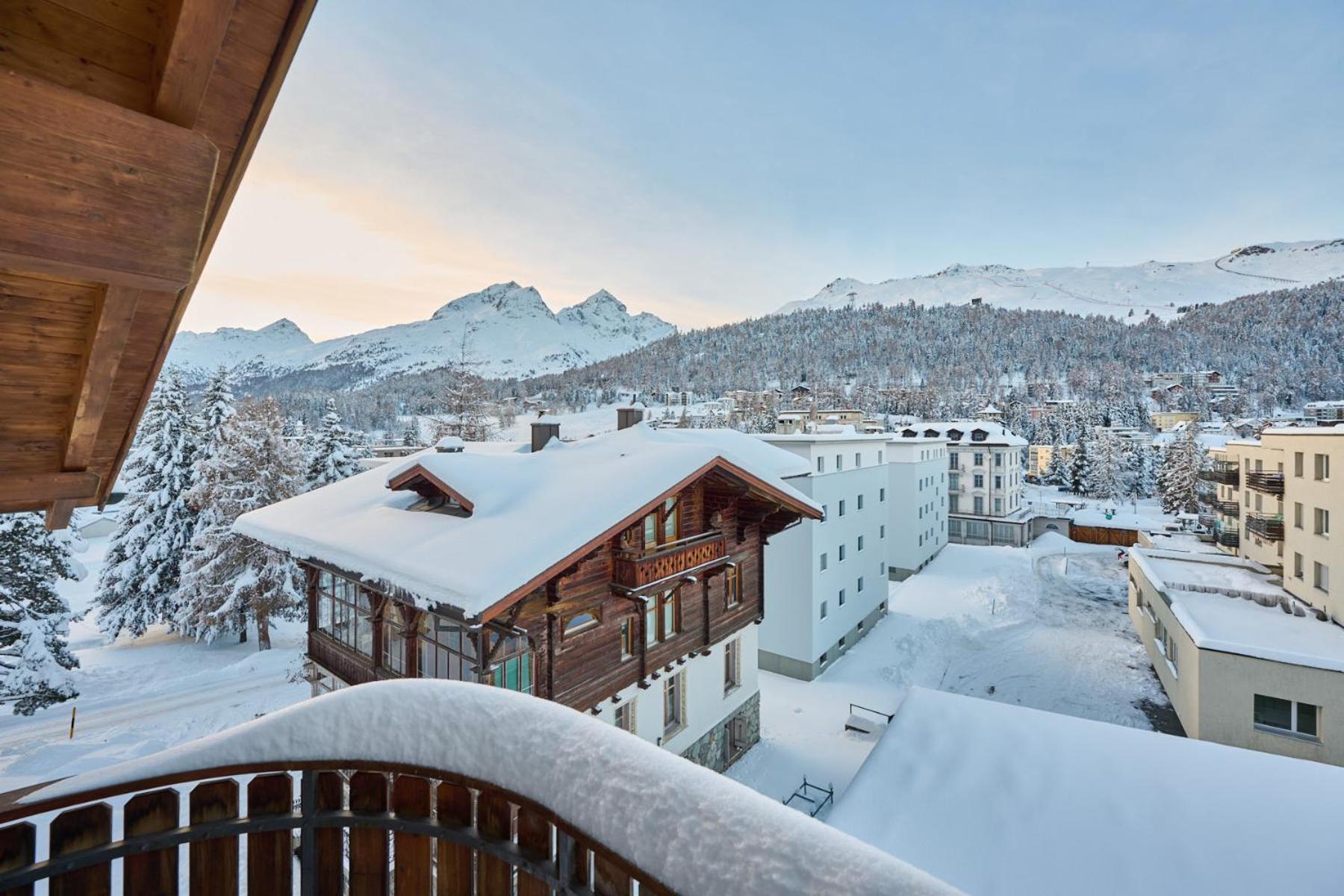 Apartamento Chesa Madrisa St Moritz Exterior foto